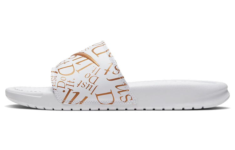 Buy Nike Benassi Jdi 花卉 白金 女款 拖鞋