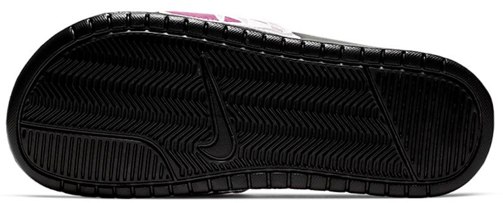 (Women) Nike Benassi JDI Print 'Black Active Fuchsia' 618919-030 Shop (Women) Nike Benassi JDI Print 'Black Active Fuchsia' 618919-030