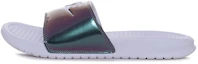 Buy (W) Nike Benassi JDI Estampado 'Morado Blanco' 618919-107