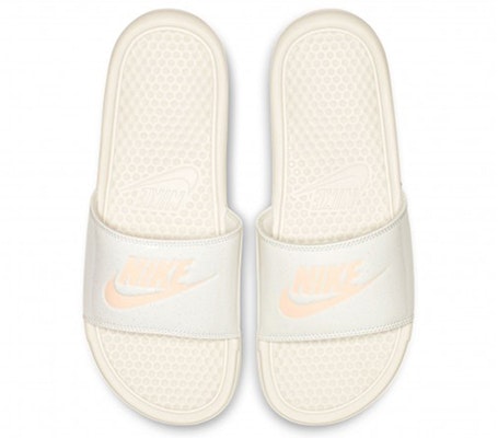 Nike Benassi JDI Print 時尚拖鞋 女款 粉白色 Lookbook Nike Benassi JDI Print 時尚拖鞋 女款 粉白色