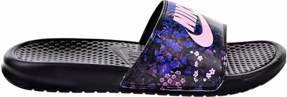 (W) 나이키 베나시 JDI 프린트 플로럴 (여성) '블랙 퍼플' 618919-009 Order (W) 나이키 베나시 JDI 프린트 플로럴 (여성) '블랙 퍼플' 618919-009