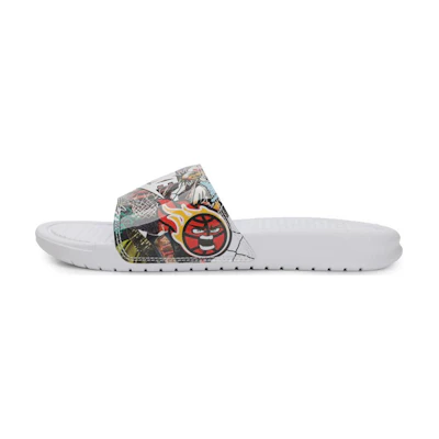 (W) Nike Benassi JDI Print Slide 'China Hoop Dreams'