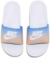 (W) Nike Benassi JDI Print Slide 'Putih Hyper Royal' 618919-122 Shop (W) Nike Benassi JDI Print Slide 'Putih Hyper Royal' 618919-122