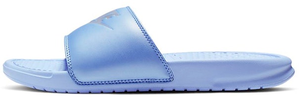 (Women) Nike Benassi JDI Slide 'Aluminum' 343881-407 (Women) Nike Benassi JDI Slide 'Aluminum' 343881-407