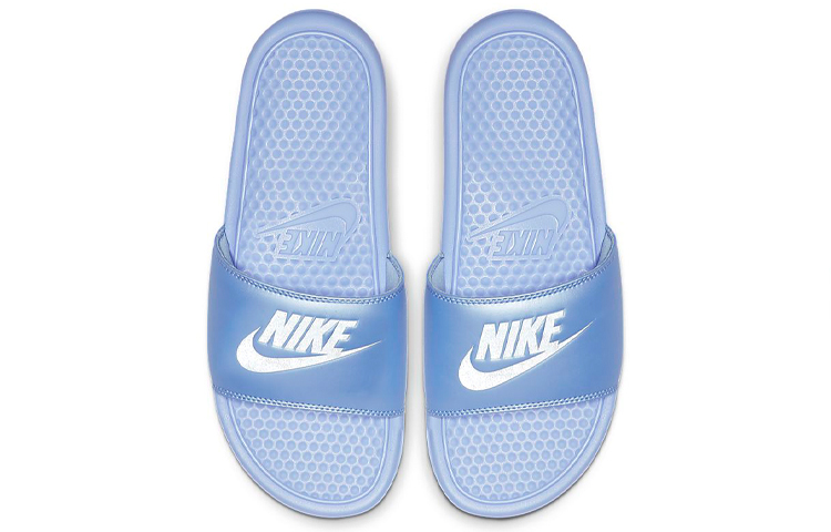 Lookbook (W) Nike Benassi JDI Slide 'Aluminum' Lelaki Kasut Selipar 343881-407