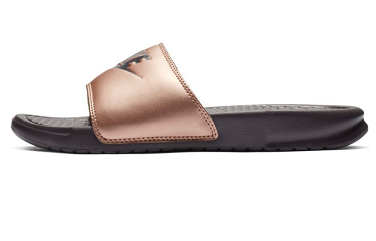 (Women) Nike Benassi JDI Slide 'Metallic Red Bronze' 343881-900