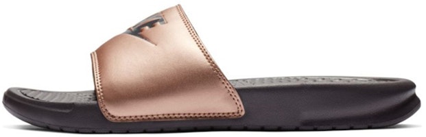 (Women) Nike Benassi JDI Slide 'Metallic Red Bronze' 343881-900 (Women) Nike Benassi JDI Slide 'Metallic Red Bronze' 343881-900