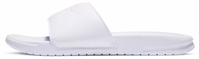 (Women) Nike Benassi JDI Slide 'Triple White' 343881-115 (Women) Nike Benassi JDI Slide 'Triple White' 343881-115