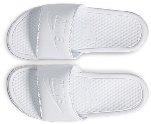 (Women) Nike Benassi JDI Slide 'Triple White' 343881-115 Lookbook (Women) Nike Benassi JDI Slide 'Triple White' 343881-115