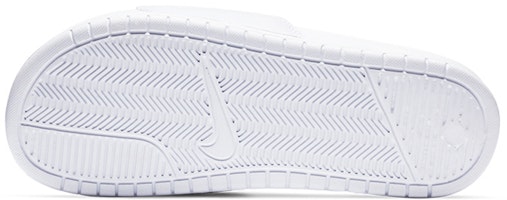(W) Nike Benassi JDI Slide 'Triple White' Sandalias Blancas 343881-115 Shop (W) Nike Benassi JDI Slide 'Triple White' Sandalias Blancas 343881-115