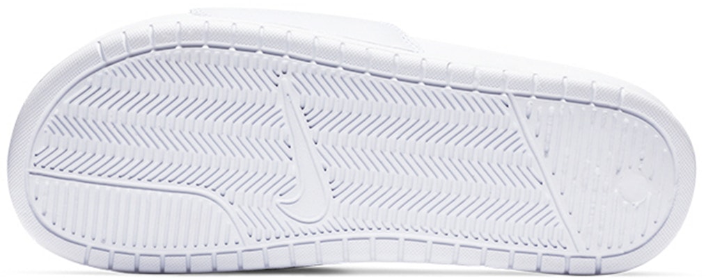 (Women) Nike Benassi JDI Slide 'Triple White' 343881-115 Shop (Women) Nike Benassi JDI Slide 'Triple White' 343881-115