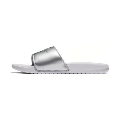 (W) Nike Benassi JDI Slide 'White Wolf Grey'