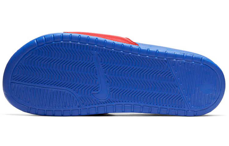 Shop (Women) Nike Benassi JDI Slides 'Game Royal University Red' 343881-409