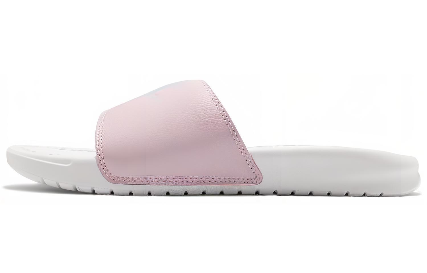 (Women) Nike Benassi JDI Slides 'Ghost Barely Rose' 343881-114