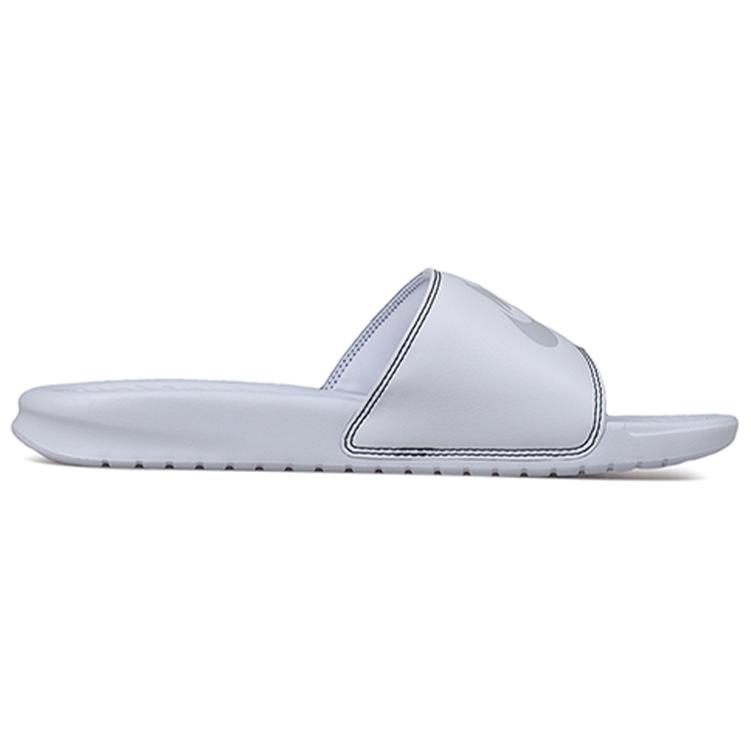 Order (Women) Nike Benassi JDI Slides 'Pure Platinum' 343881-104