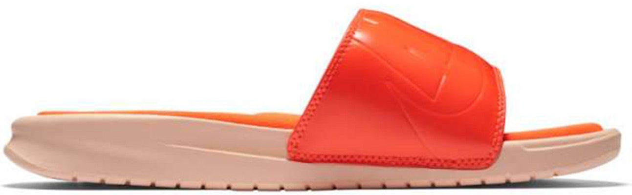 Nike Benassi 拼色休閒拖鞋 女款 橙糖果色 Order Nike Benassi 拼色休閒拖鞋 女款 橙糖果色