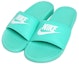 Order (W) Nike Benassi Just Do It Tiffany Blue Slide Hijau 343881-314