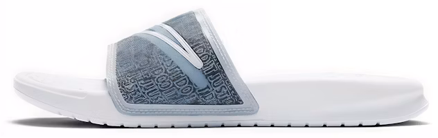 (Women) Nike Benassi LX Slide 'Just Do It - White Black' BQ5173-100 (Women) Nike Benassi LX Slide 'Just Do It - White Black' BQ5173-100