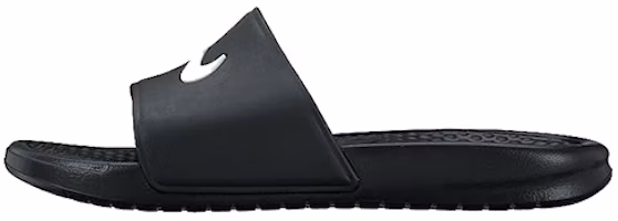 (Women) Nike Benassi Shower Slide (W) Black White Slippers 'Black White' 819703-010 (Women) Nike Benassi Shower Slide (W) Black White Slippers 'Black White' 819703-010