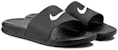 (W) Selipar Nike Benassi Shower Slide Wanita Hitam Putih 'Black White' 819703-010