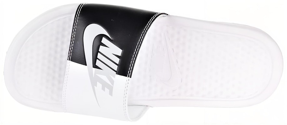 Nike Benassi JDI 運動休閒拖鞋 男女款 黑白配 Lookbook Nike Benassi JDI 運動休閒拖鞋 男女款 黑白配