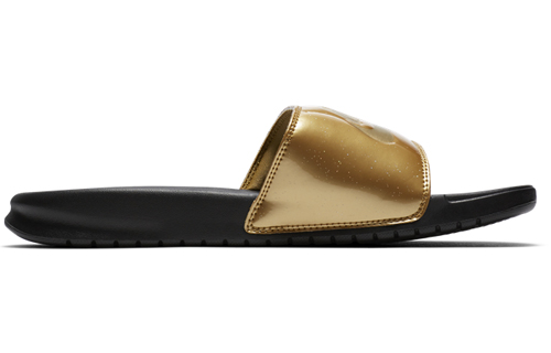 Order (W) Nike Benassi Slides 'Emas Metalik' 618919-022