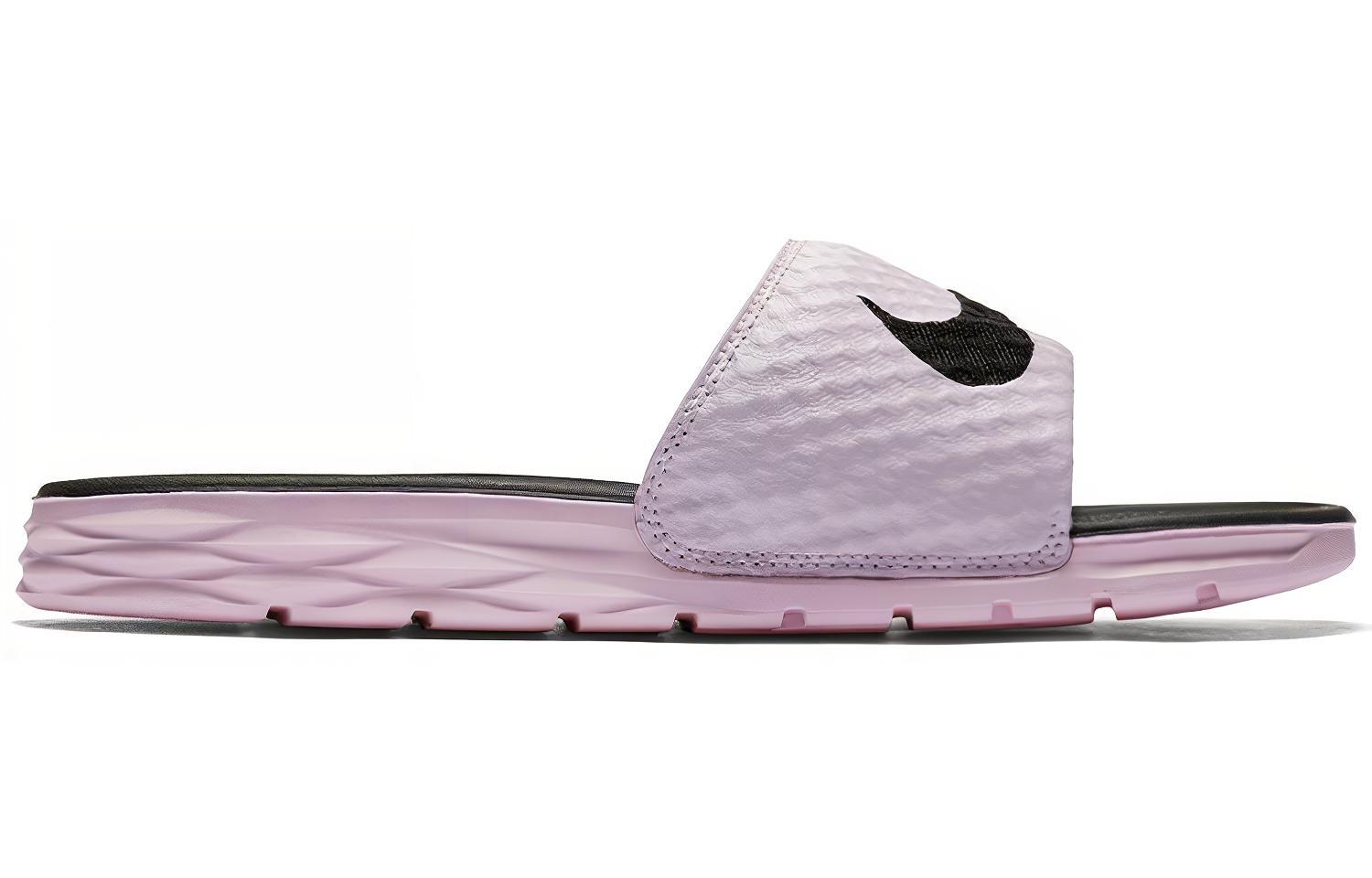 Order Nike BENASSI SOLARSOFT 拖鞋 女式 粉黑色