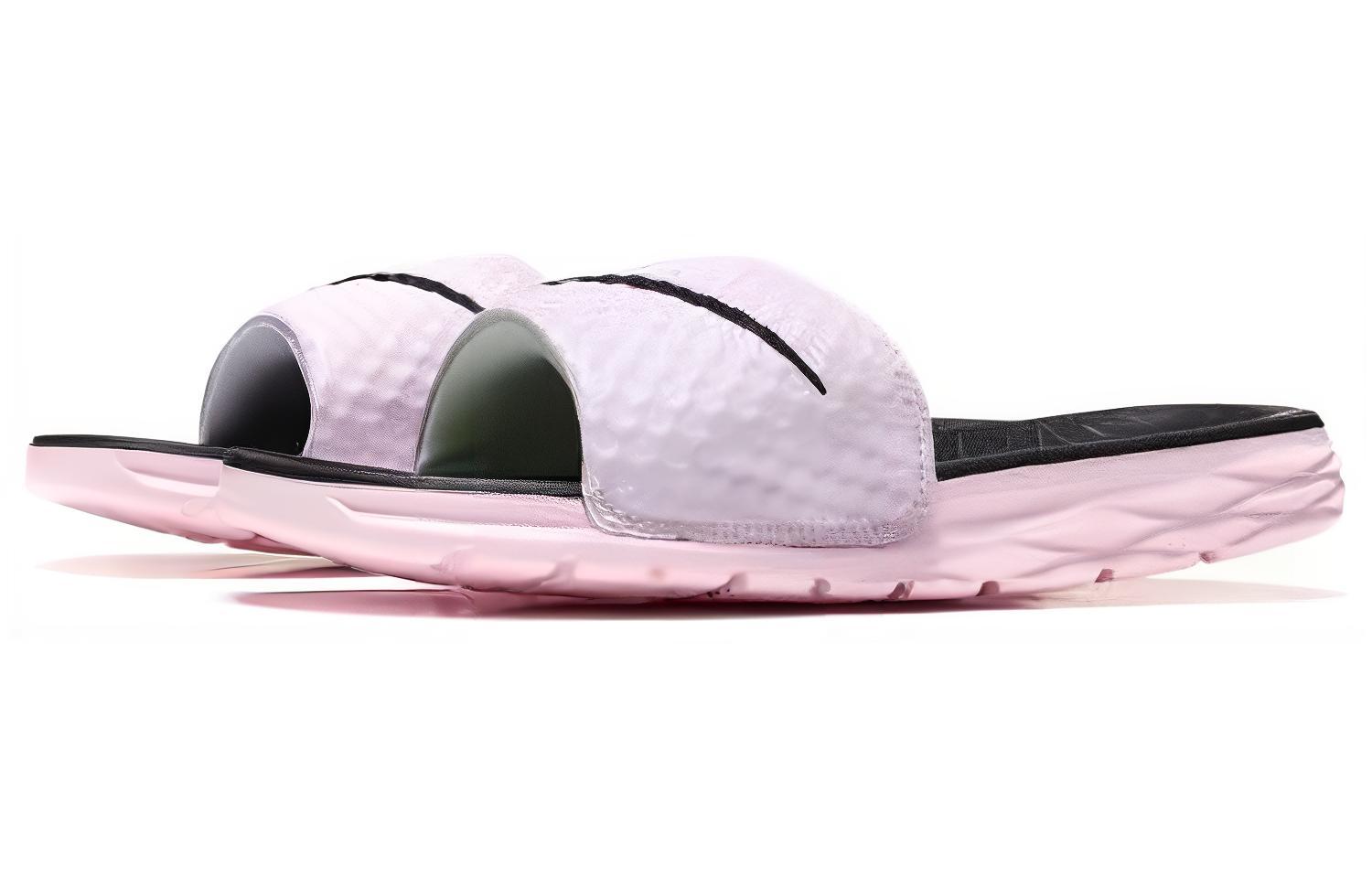 Lookbook Nike BENASSI SOLARSOFT 拖鞋 女式 粉黑色