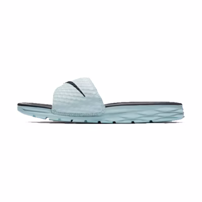 (W) Nike Benassi Solarsoft 'Mint Black'