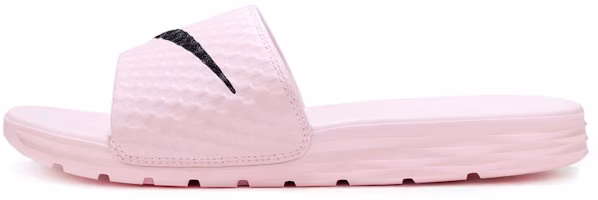 (Women) Nike Benassi Solarsoft 'Peism Pink Black' 705475-601 (Women) Nike Benassi Solarsoft 'Peism Pink Black' 705475-601