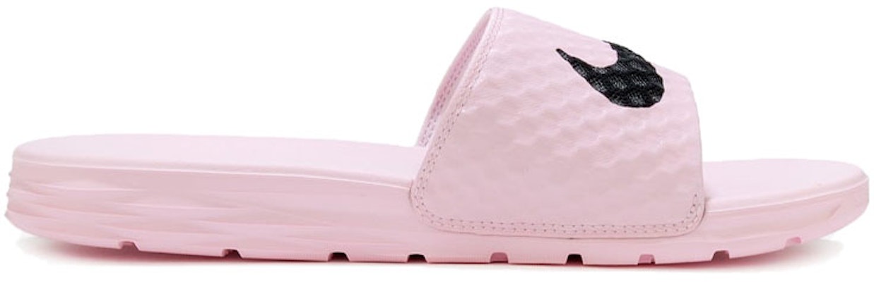 (Women) Nike Benassi Solarsoft 'Peism Pink Black' 705475-601 Order (Women) Nike Benassi Solarsoft 'Peism Pink Black' 705475-601