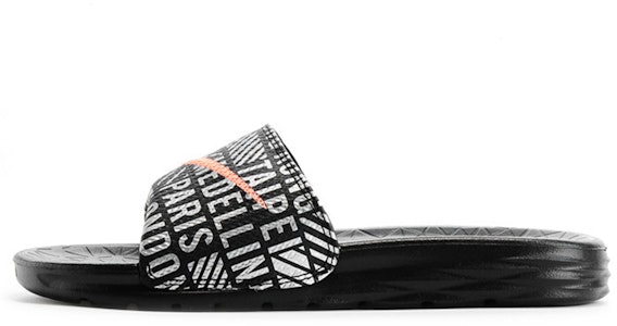 (W) 耐克Benassi Solarsoft Sld 2 NWM“黑色”拖鞋 799087-080 Buy (W) 耐克Benassi Solarsoft Sld 2 NWM“黑色”拖鞋 799087-080