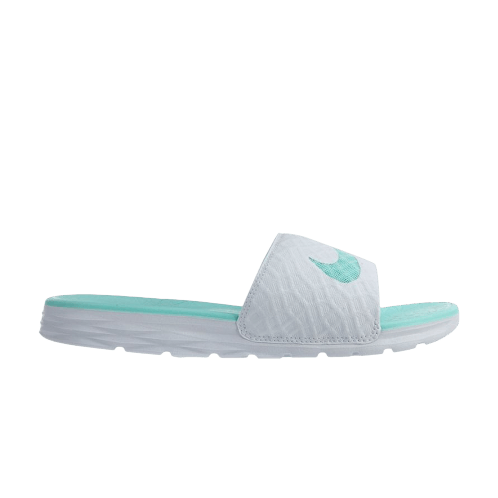 (Women) Nike Benassi Solarsoft Slide 2 'White Artisan Teal' 705475-130