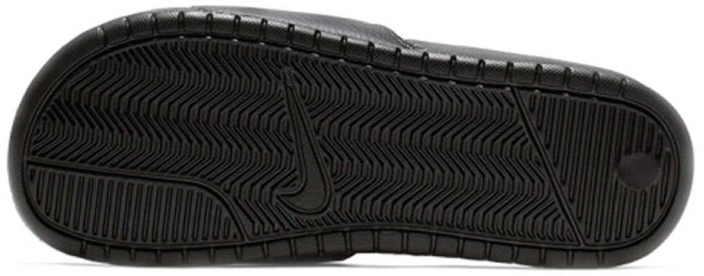(W) Chanclas Nike Benassi Swoosh Moda Negro Blanco 'Black White' 312432-010 Shop (W) Chanclas Nike Benassi Swoosh Moda Negro Blanco 'Black White' 312432-010