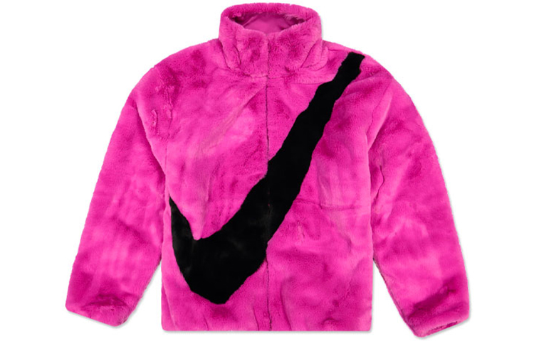 Order (W) Nike 大勾標人造毛皮保暖外套 女款 粉色 CU6558-564