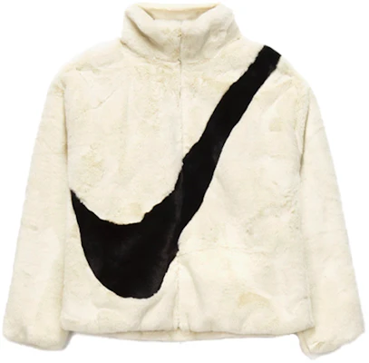 (W) Nike 大勾勾刷毛立領外套 白色 CU6558-238 Order (W) Nike 大勾勾刷毛立領外套 白色 CU6558-238