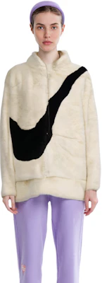 (W) Nike 大勾勾刷毛立領外套 白色 CU6558-238 Cheap (W) Nike 大勾勾刷毛立領外套 白色 CU6558-238