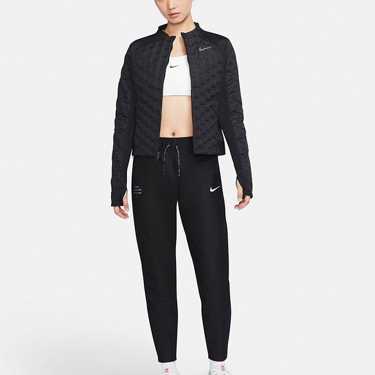 (Women) Nike Black Casual Fashion Sport Jacket No Hood CZ1544-010 圖 4