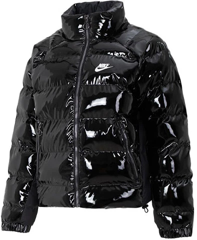 women-nike-black-glossy-puffer-jacket-with-logo-and-stand-collar-long-sleeves-fq-3575-010