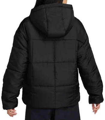(W) Nike Jaket Hoodie Loose Fit Zip-Up Hitam dengan Print Huruf FB7673-010 Shop (W) Nike Jaket Hoodie Loose Fit Zip-Up Hitam dengan Print Huruf FB7673-010