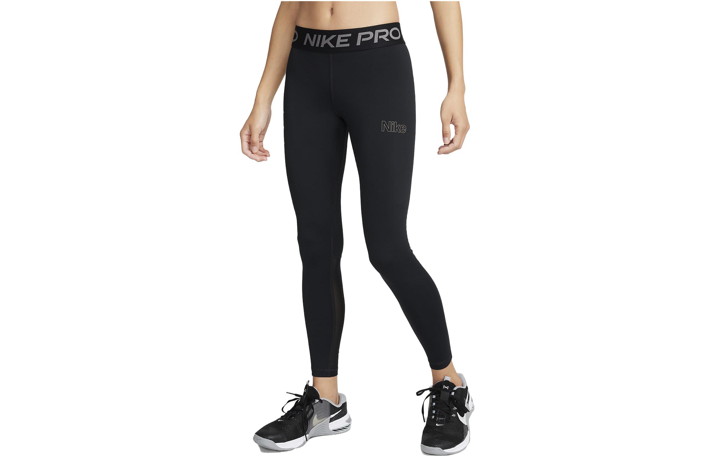 (Women) Nike Black Logo Compression Tights FN7279-010