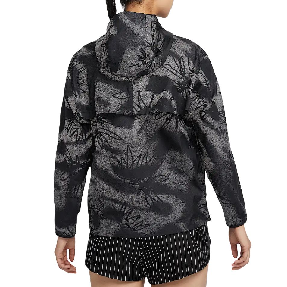 (Women) Nike Black Logo Graphic Print Hooded Jacket HJ2194-010 圖 4
