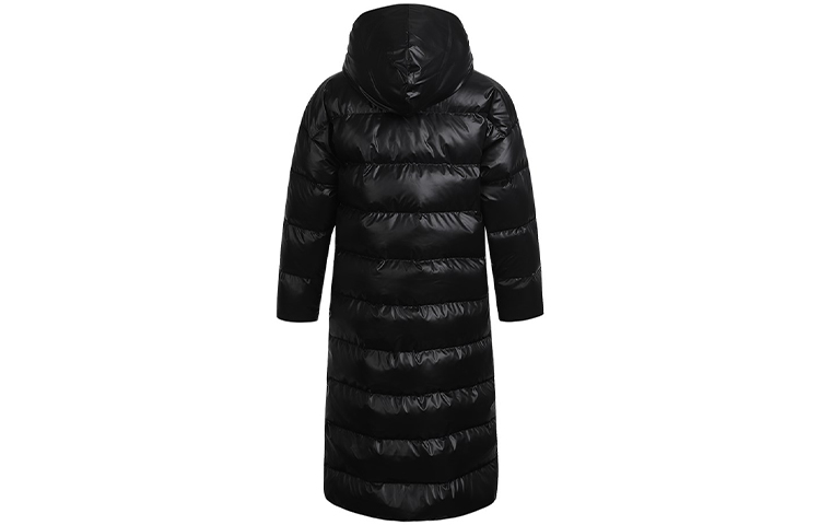 Lookbook (W) Nike 黑色長版連帽羽絨外套 CU5821-010