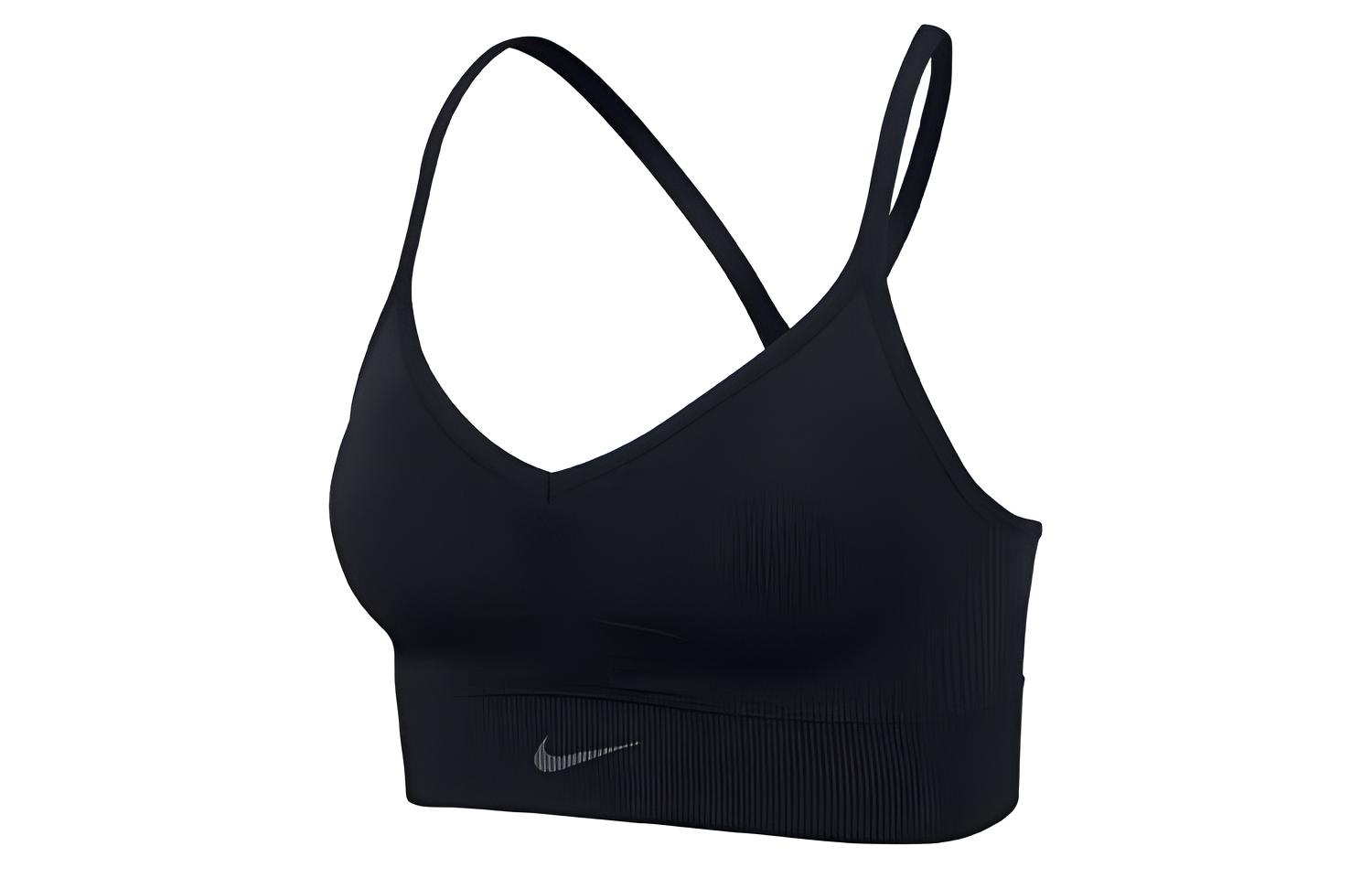 (Women) Nike Black Low-Intensity Dri-FIT Sports Bra CJ5876-010
