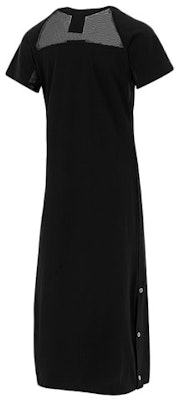 (W) Nike 黑色網眼紐扣運動連衣裙,透氣快乾短袖。 DM8879-010 Lookbook (W) Nike 黑色網眼紐扣運動連衣裙,透氣快乾短袖。 DM8879-010