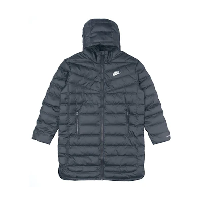 (Women) Nike Black Quilted Hooded Down Jacket Winter Waterproof Windproof Warm DH4076-010