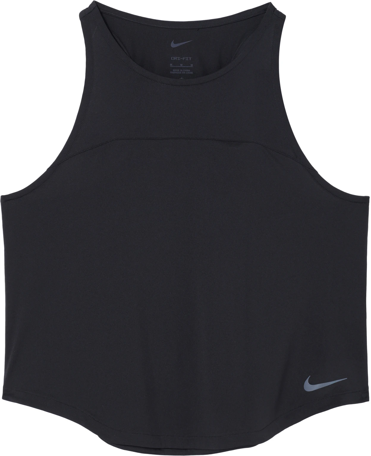 women-nike-black-tank-top-with-solid-reflective-logo-print-dx-0277-010