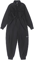 (Women) Nike Black Utility Jumpsuit with Multiple Pockets CZ8895-010 (Women) Nike Black Utility Jumpsuit with Multiple Pockets CZ8895-010