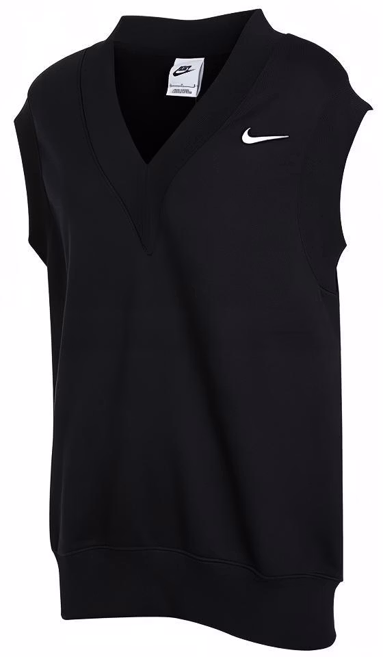 women-nike-black-v-neck-tank-top-with-logo-dq-6760-010