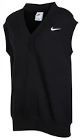 (Women) Nike Black V-Neck Tank Top with Logo DQ6760-010 (Women) Nike Black V-Neck Tank Top with Logo DQ6760-010